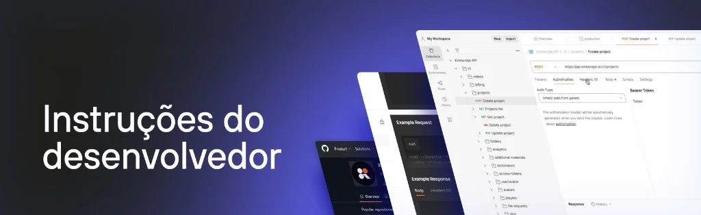 Kinescope API e SDK